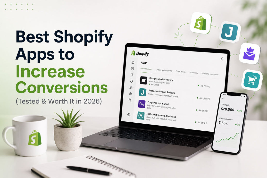 Best Shopify Apps to Increase Conversions (Tested & Worth It in 2026)