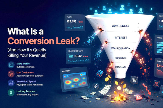 What Is a Conversion Leak? (And How It's Quietly Killing Your Revenue)