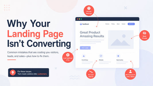 Why Your Landing Page Isn’t Converting (Fix These 10 Issues)