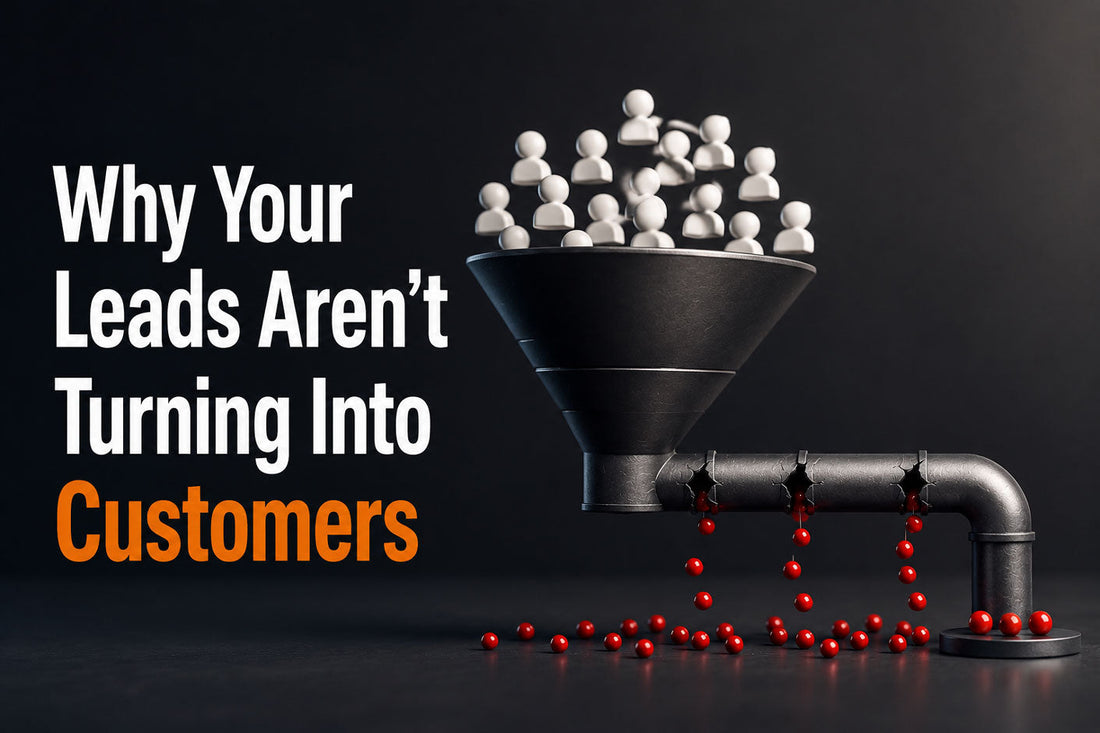 Why Your Leads Aren’t Turning Into Customers